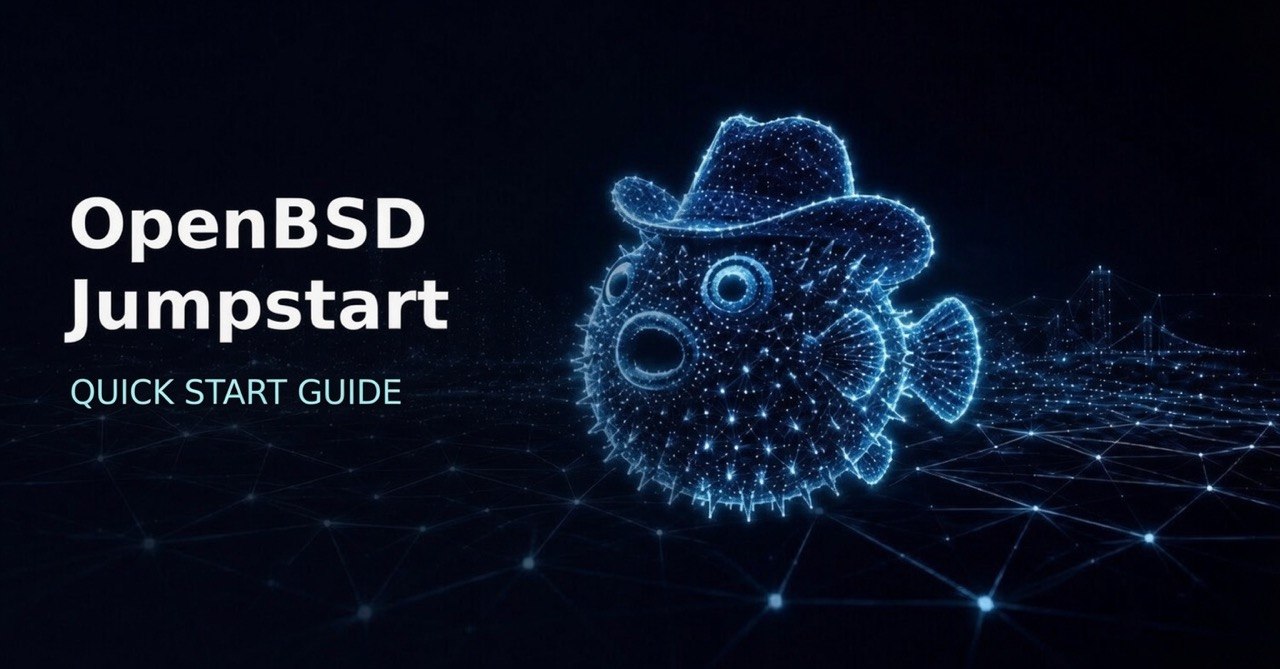 OpenBSD Jumpstart Slides: Quick Start Guide to OpenBSD 7.9